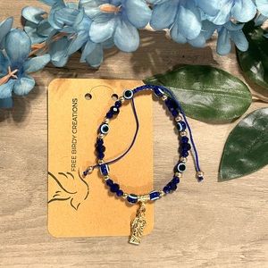🧿✨ St Jude Evil Eye Bracelet